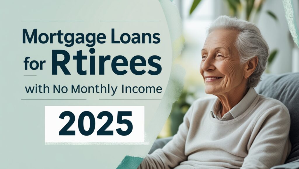 Mortgage Loans for Retirees with No Monthly Income