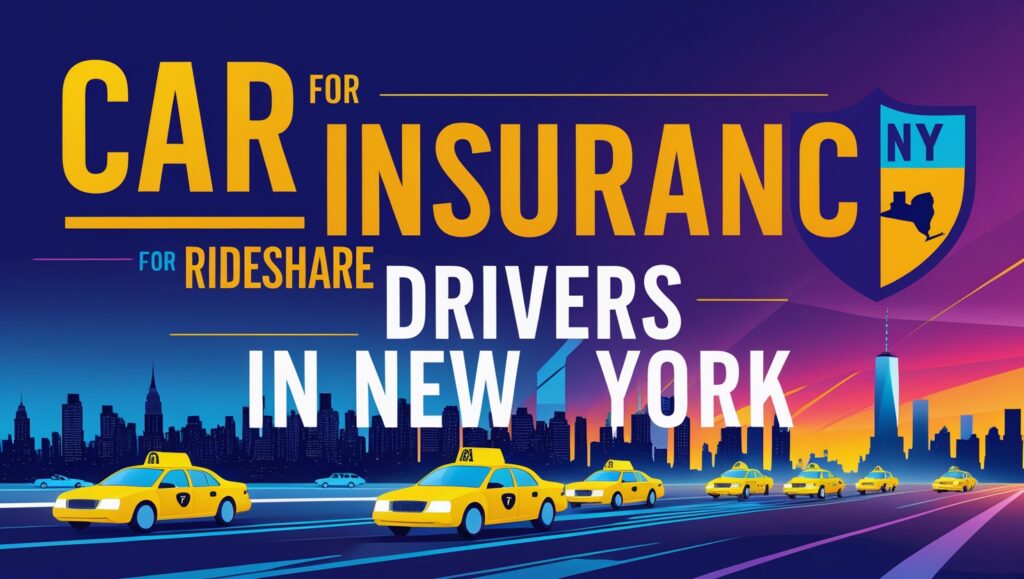 car insurance for rideshare drivers in New York