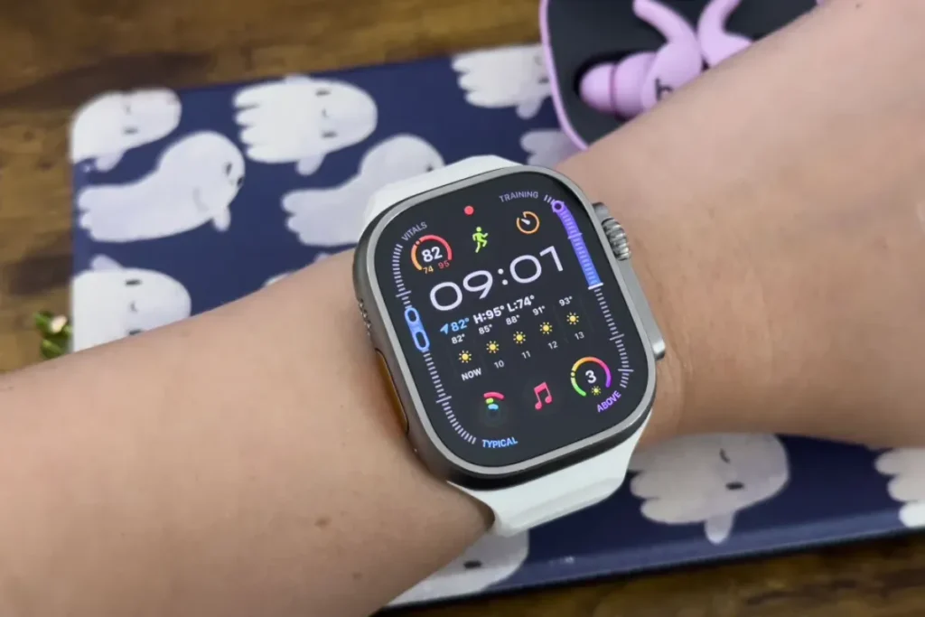 Apple Watch Ultra 3 with satellite texting