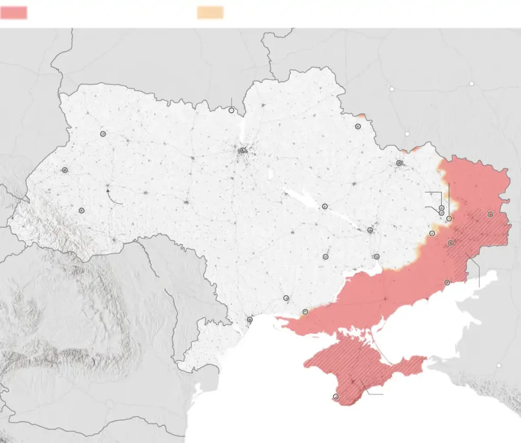 Russia strikes Ukrainian government building for first time, in largest air attack of war