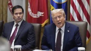 U.S. military strikes drug-carrying boat from Venezuela, Rubio says